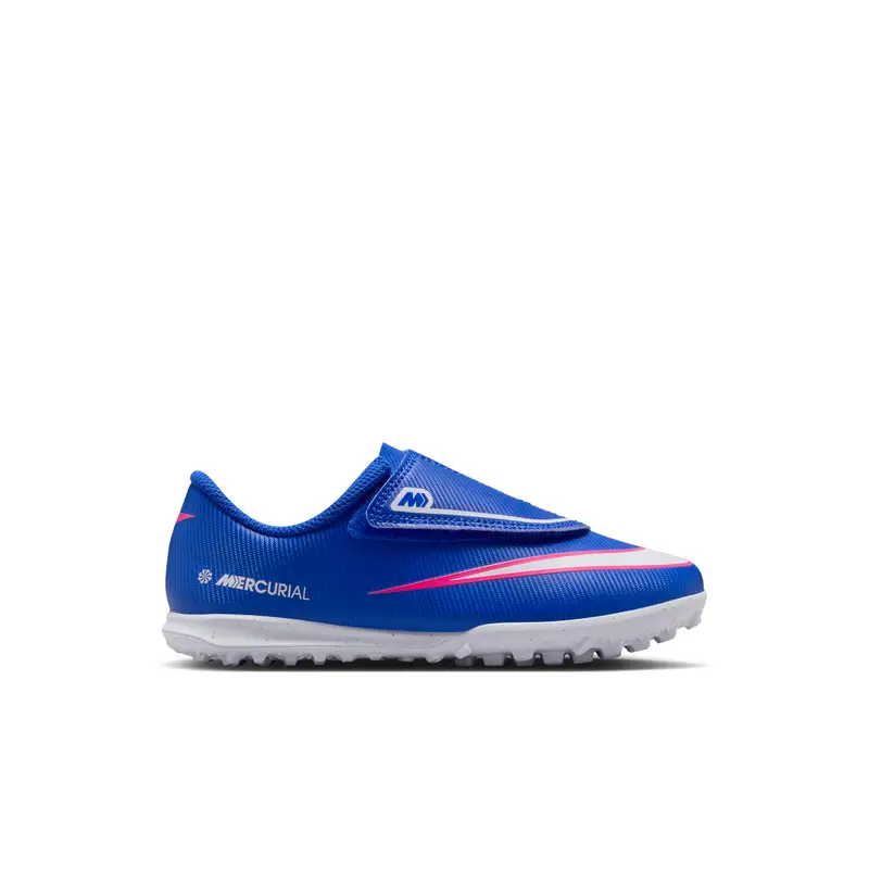 Scarpe calcio per bambini Nike Mercurial Vapor 16 Club TF Bleu
