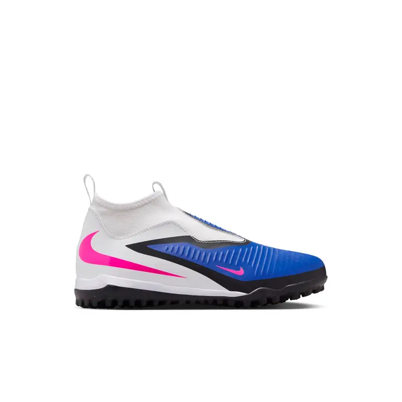 Scarpe calcio per bambini Nike Phantom 6 High Academy TF Bleu