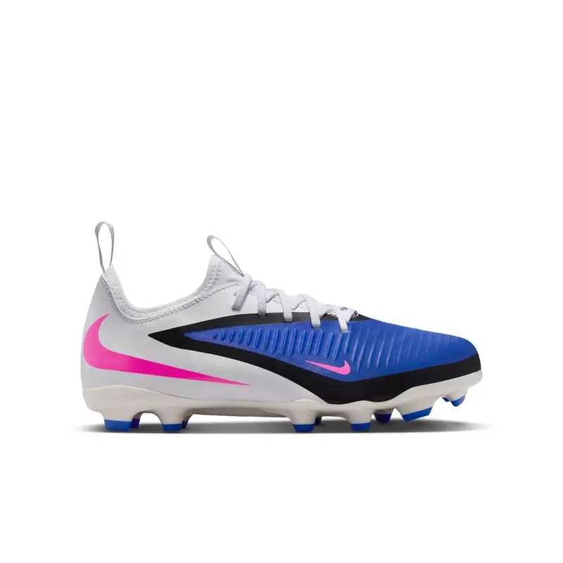 Scarpe calcio per bambini Nike Phantom 6 Low Academy FG/MG Bleu
