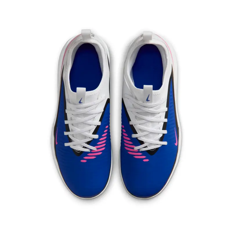 Scarpe calcio per bambini Nike Phantom 6 Low Academy IC Bleu