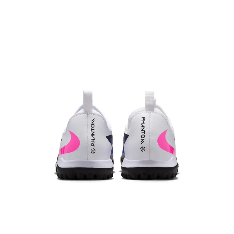 Scarpe calcio per bambini Nike Phantom 6 Low Academy TF Bleu