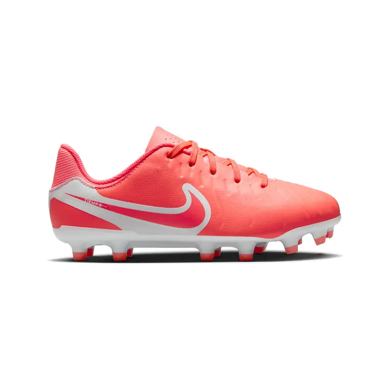 Scarpe calcio per bambini Nike Tiempo Legend 10 Academy MG Blanc