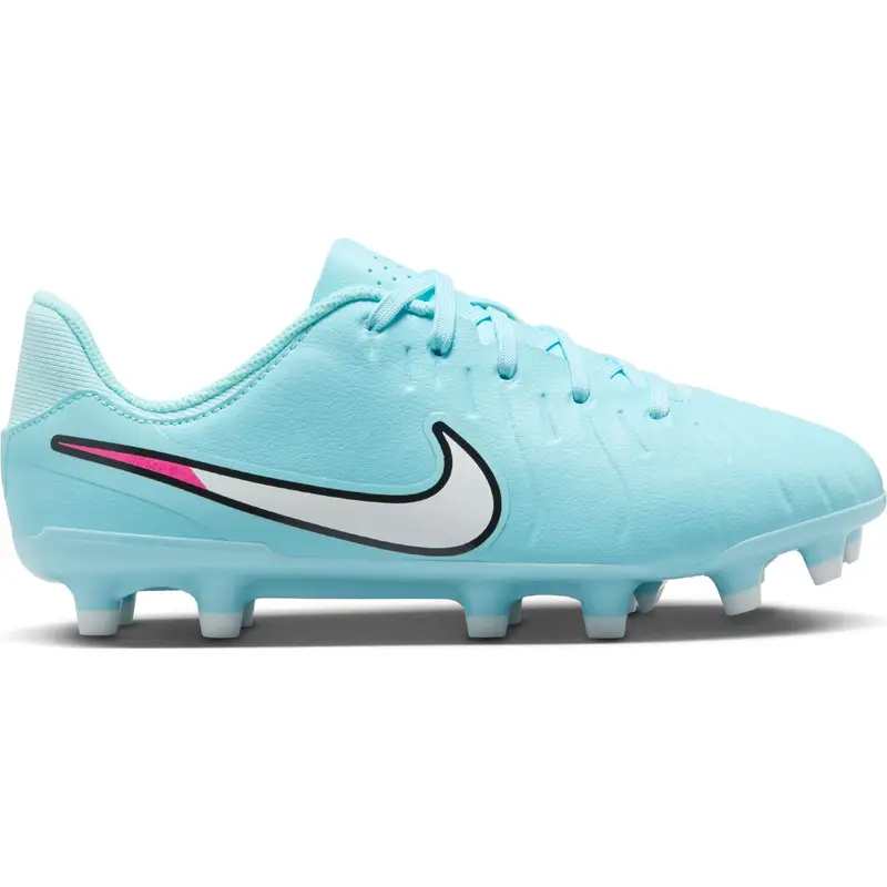 Scarpe calcio per bambini Nike Tiempo Legend 10 Academy MG Blanc