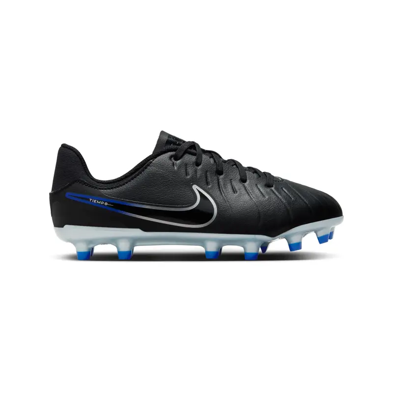 Scarpe calcio per bambini Nike Tiempo Legend 10 Academy MG Noir