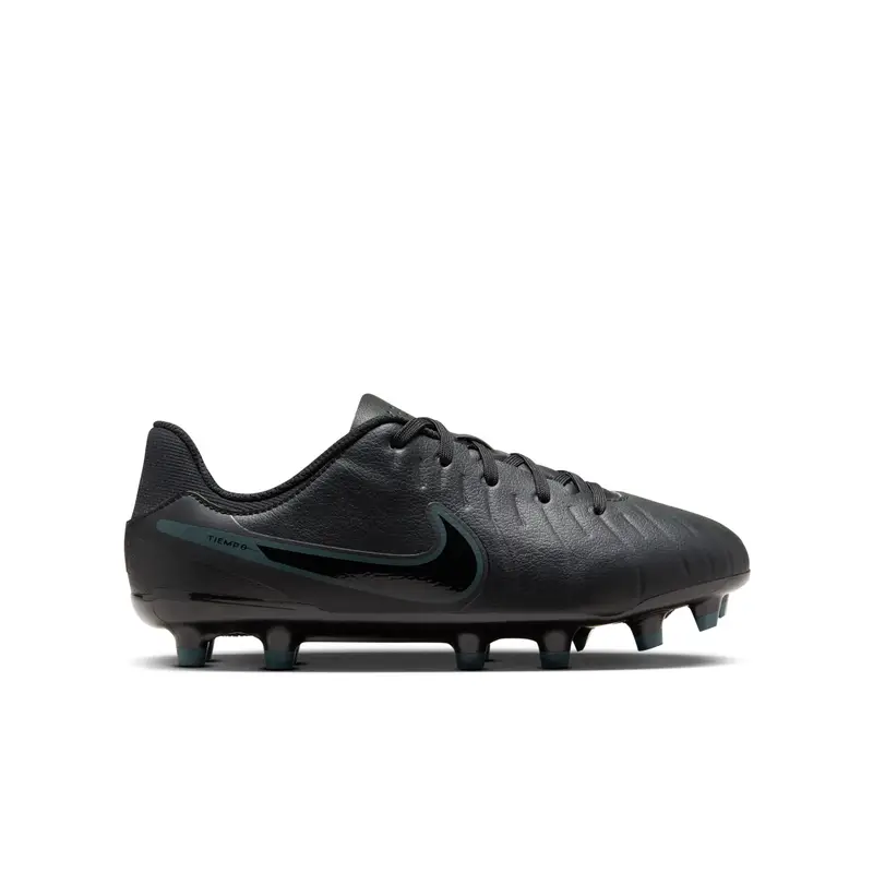 Scarpe calcio per bambini Nike Tiempo Legend 10 Academy MG Noir