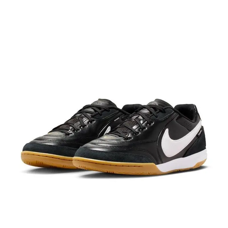 Scarpe calcio per bambini Nike Tiempo Streetgato IC Noir