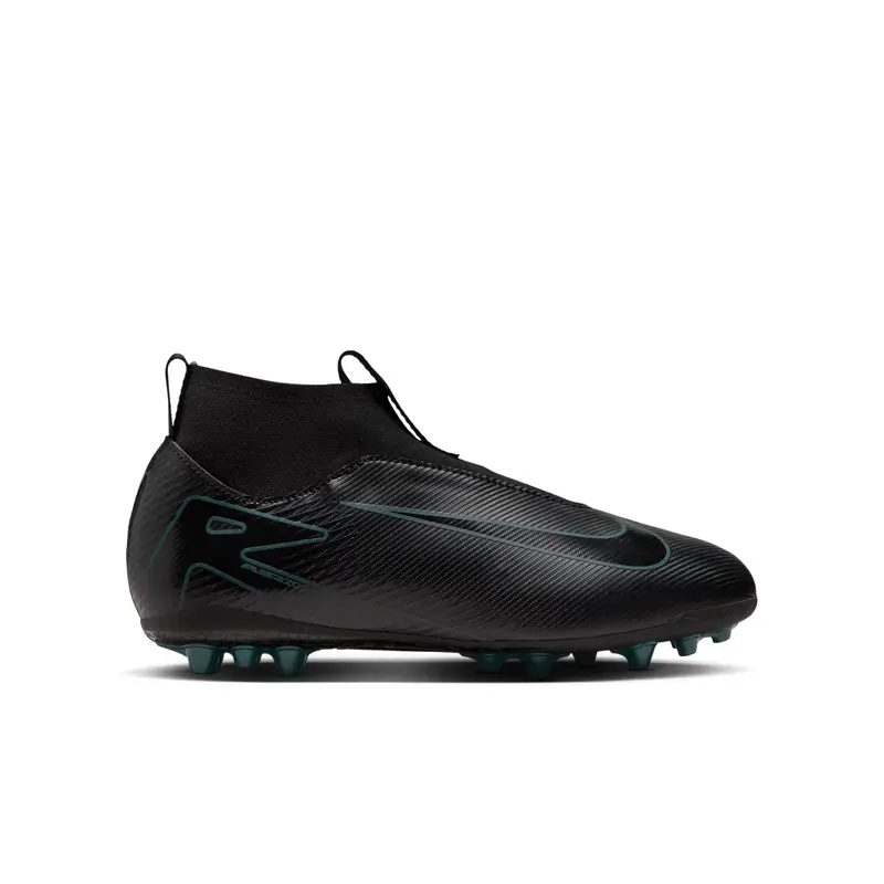 Scarpe calcio per bambini Nike Zoom Superfly 10 Academy AG Noir