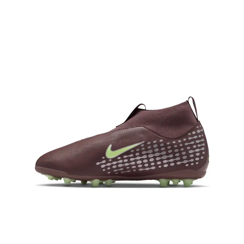 Scarpe calcio per bambini Nike Zoom Superfly 10 Academy Kylian Mbappé AG Marron