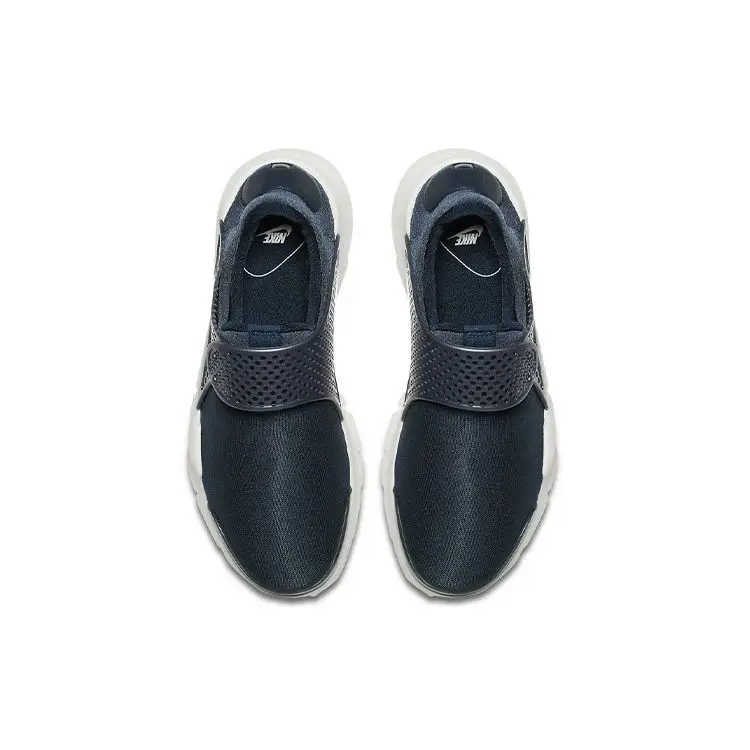 Scarpe Casual Basse Stringate Nike Sock Dart Prm Txt Sneakers Bambino Blu Bianco AA1100-901 36 5 miniatura 3