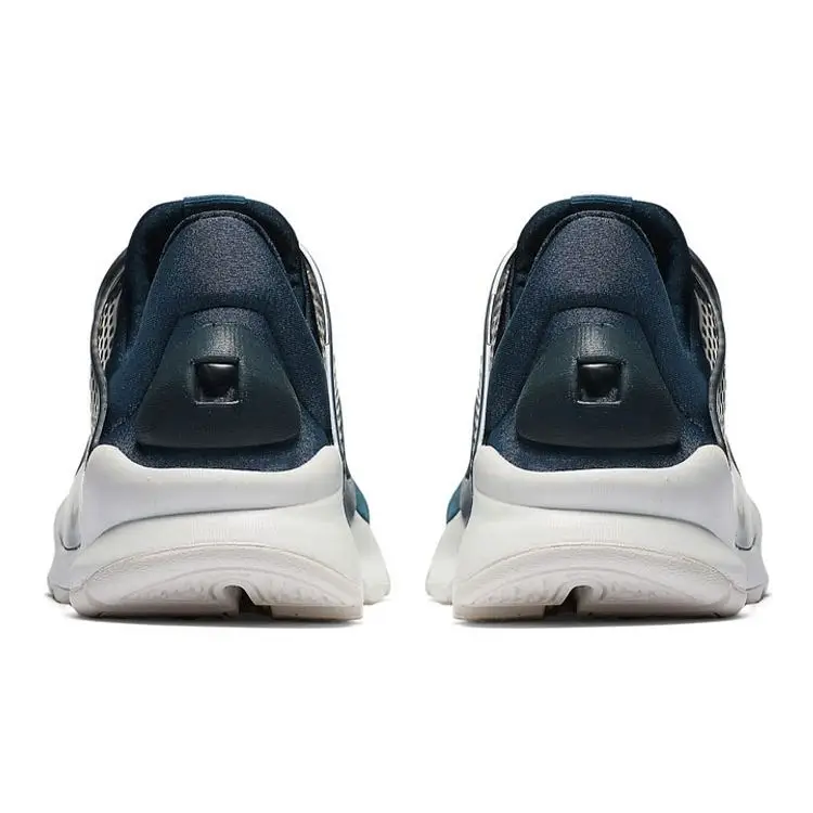 Scarpe Casual Basse Stringate Nike Sock Dart Prm Txt Sneakers Bambino Blu Bianco AA1100-901 39 miniatura 4