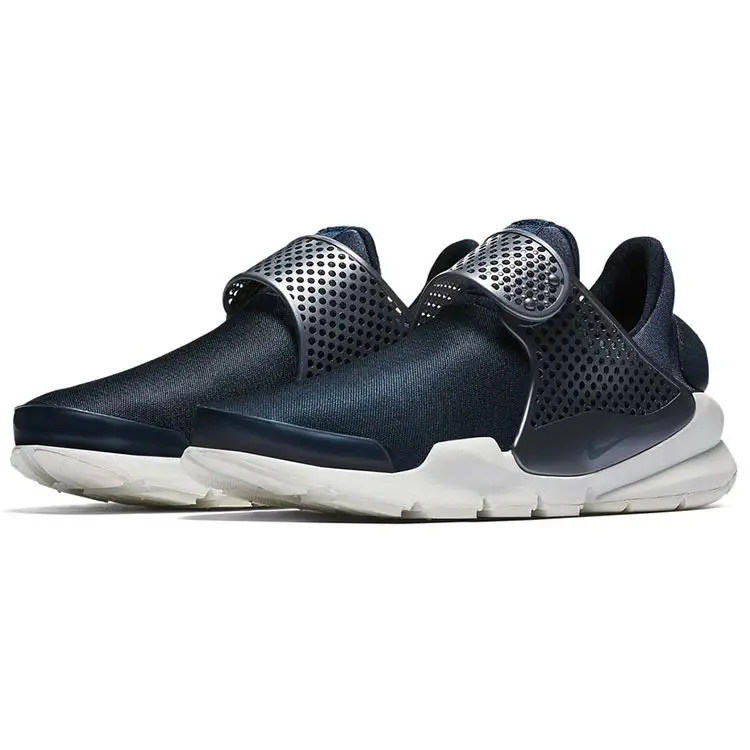 Scarpe Casual Basse Stringate Nike Sock Dart Prm Txt Sneakers Bambino Blu Bianco AA1100-901 39 miniatura 5