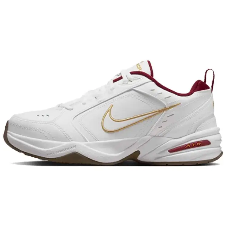 Scarpe Casual Unisex Nike Air Monarch 4 Antiscivolo Resistenti all'Usura a Collo Basso Bianco IB4607-171 36 bianco
