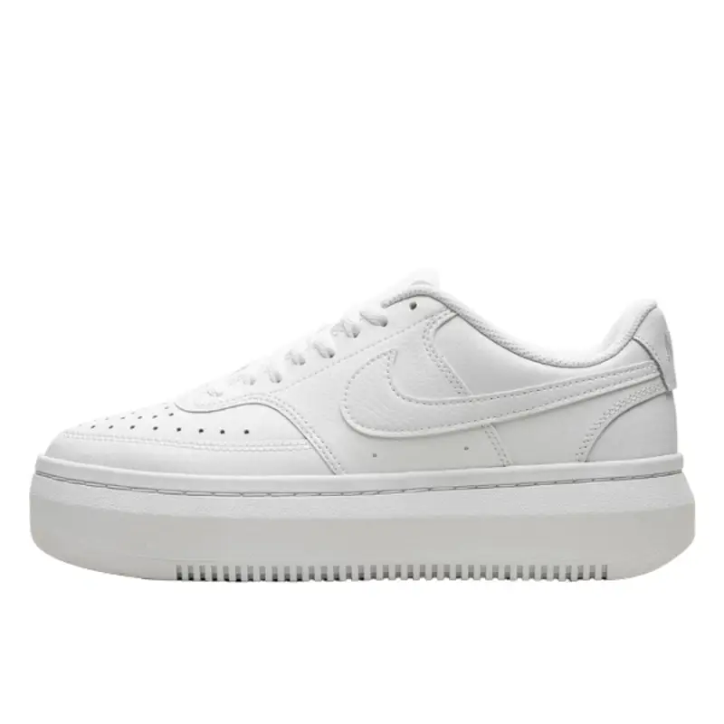 Scarpe Court Vision Alta Low Triple White | Nike Bianco