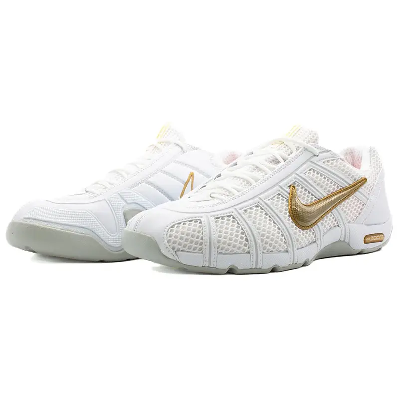 Scarpe da Allenamento Unisex Nike Air Zoom Fencer Comode Versatili Resistenti Traspiranti Supportive Leggere Sneakers Bianco Platino 321088-107 42 miniatura 5