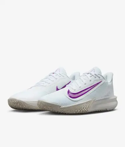 Scarpe da basket da uomo Nike Precision 7 HJ9153-100 EU 39 miniatura 3