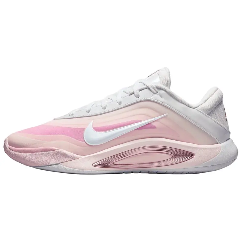 Scarpe da Basket Nike AOne EP Comode Versatili Traspiranti Aderenti Donna sneaker Rosa Bianco FZ8606-101 37 5