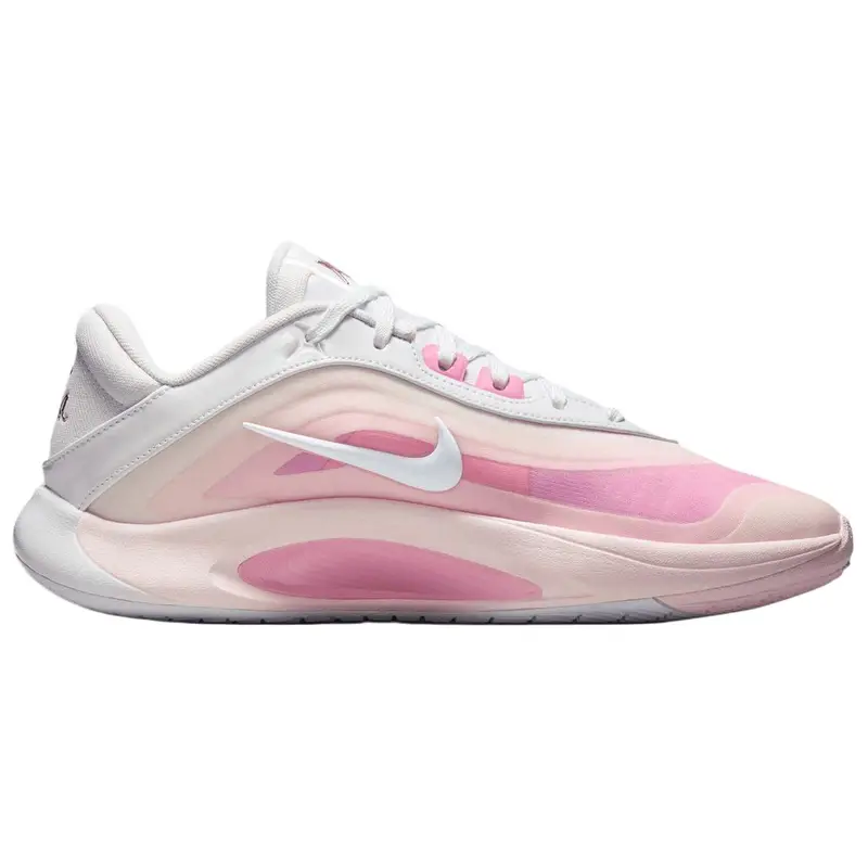 Scarpe da Basket Nike AOne EP Comode Versatili Traspiranti Aderenti Donna sneaker Rosa Bianco FZ8606-101 40 miniatura 3