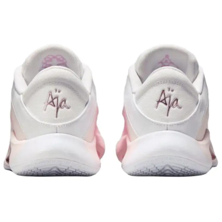 Scarpe da Basket Nike AOne EP Comode Versatili Traspiranti Aderenti Donna sneaker Rosa Bianco FZ8606-101 46 miniatura 5