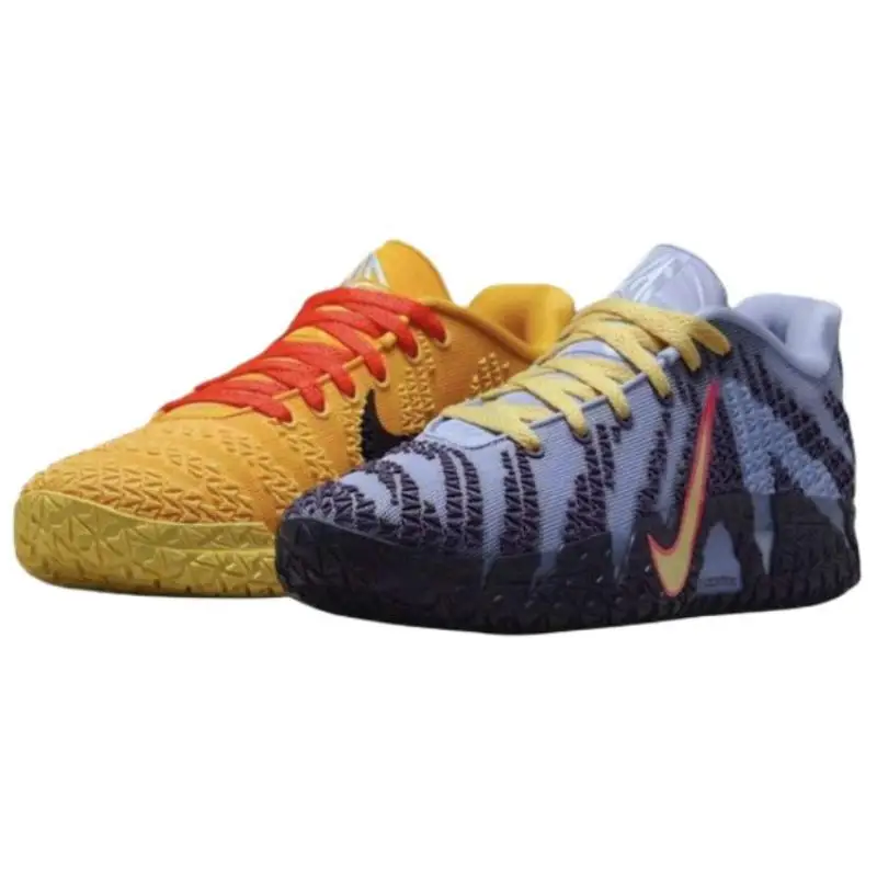 Scarpe da basket Nike Ja Morant 3 Traspiranti, Supportive e Leggere da Uomo Blu Giallo Versione Asiatica Nike HF2794-700 39