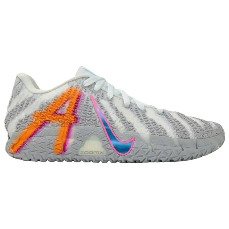 Scarpe da Basket Nike Ja Morant 3 Unisex Grigio Bianco Versione Asiatica Nike HF2794-100 38 5 miniatura 2