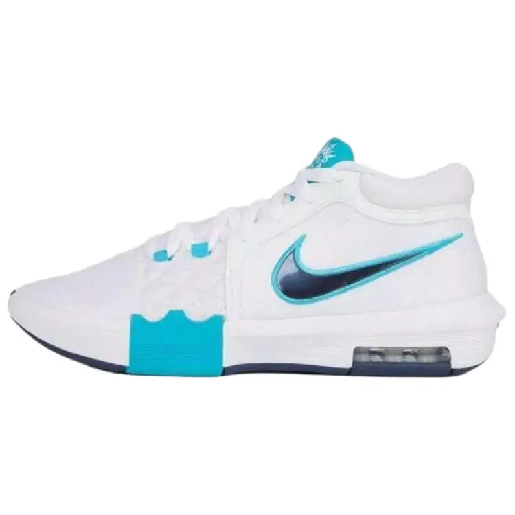 Scarpe da Basket Nike Witness 8 Comodo Tessuto Morbido Antiscivolo Resistente all Usura Basso Uomo sneaker Bianco HQ2140-101 40