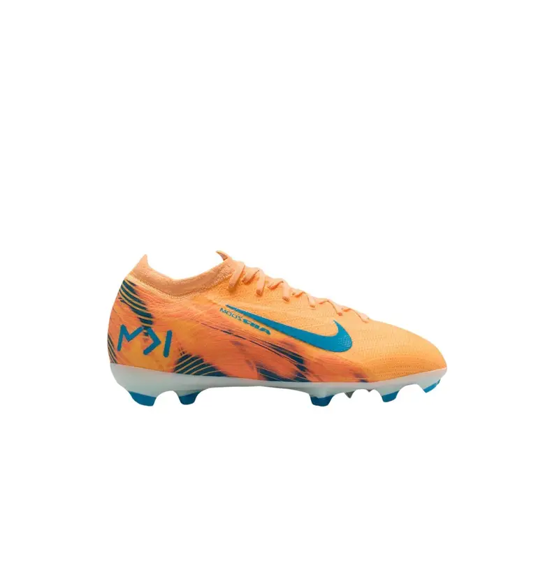 Scarpe da calcio basse per bambini Nike Mercurial Vapor 16 Pro « Kylian Mbappé » FG Orange