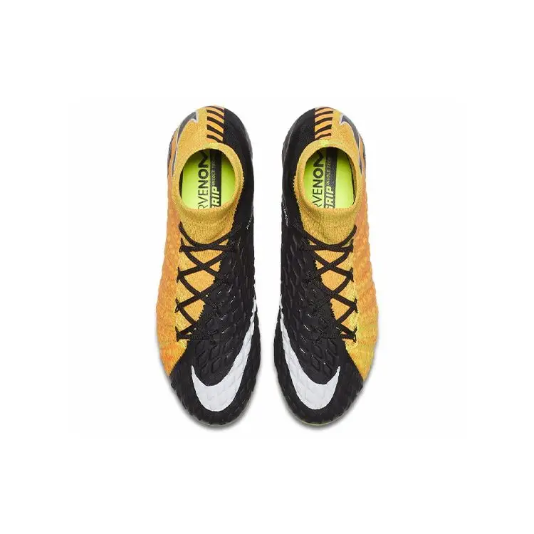 Scarpe da Calcio da Uomo Nike Hypervenom Phantom 3 DF FG Arancione Laser Nero 860643-801 39 miniatura 2