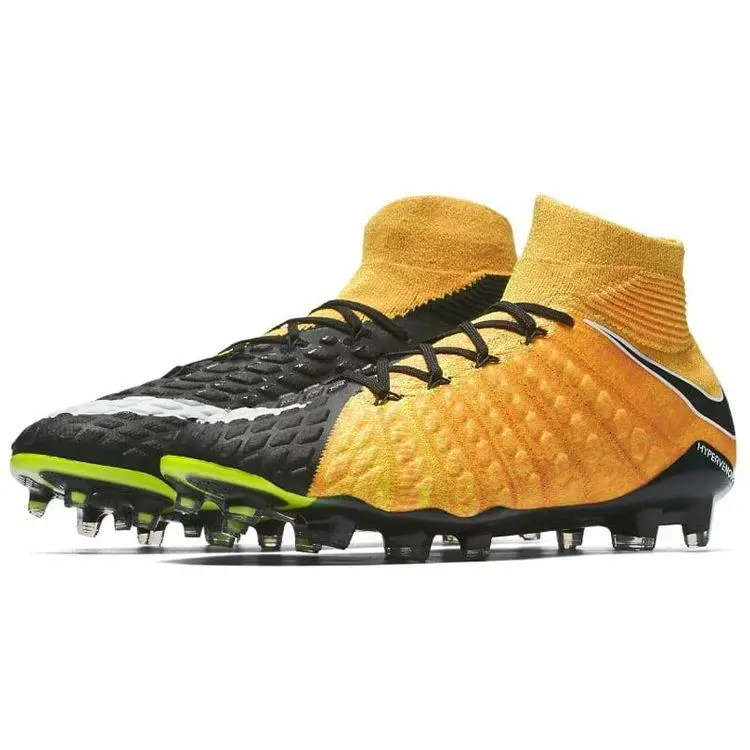 Scarpe da Calcio da Uomo Nike Hypervenom Phantom 3 DF FG Arancione Laser Nero 860643-801 41 miniatura 5