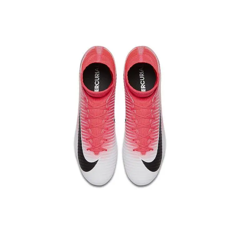 Scarpe da Calcio da Uomo Nike Mercurial Veloce 3 DF FG Racer Pink Bianco-Nero 831961-601 41 miniatura 4