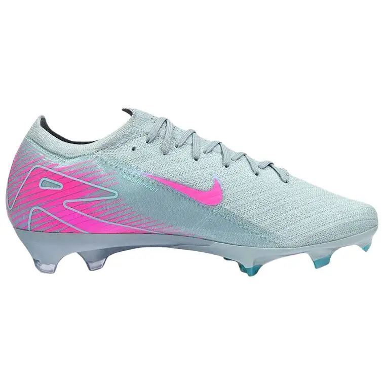 Scarpe da Calcio da Uomo Nike Zoom Mercurial Vapor 16 Elite FG Prism Pack Teal Ocean-Cube Rosa-Blast FQ1457-301 40 miniatura 2