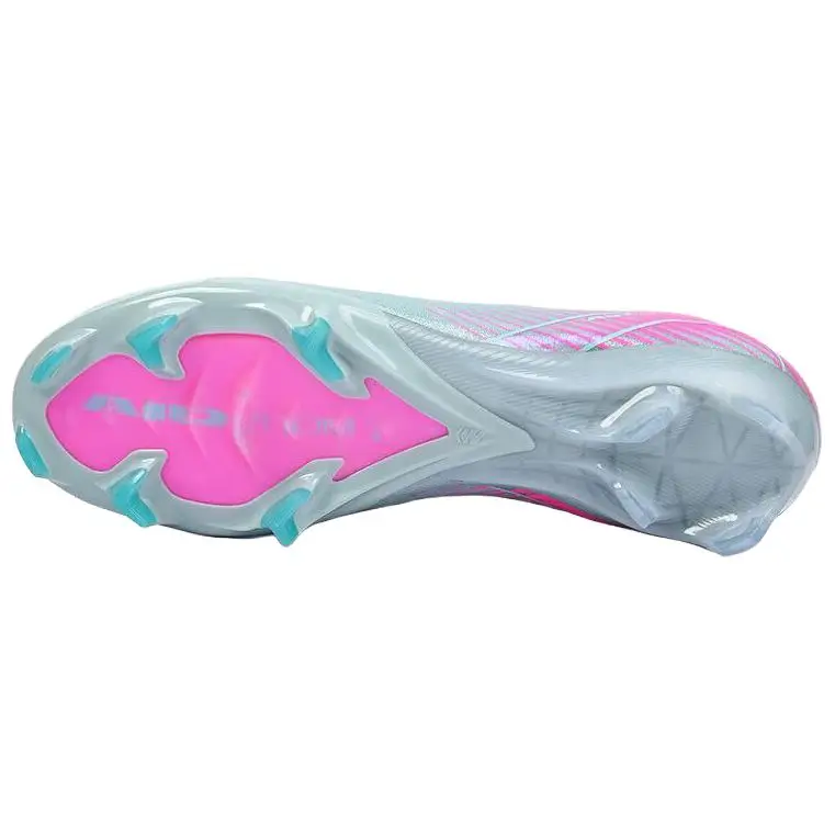 Scarpe da Calcio da Uomo Nike Zoom Mercurial Vapor 16 Elite FG Prism Pack Teal Ocean-Cube Rosa-Blast FQ1457-301 43 miniatura 4