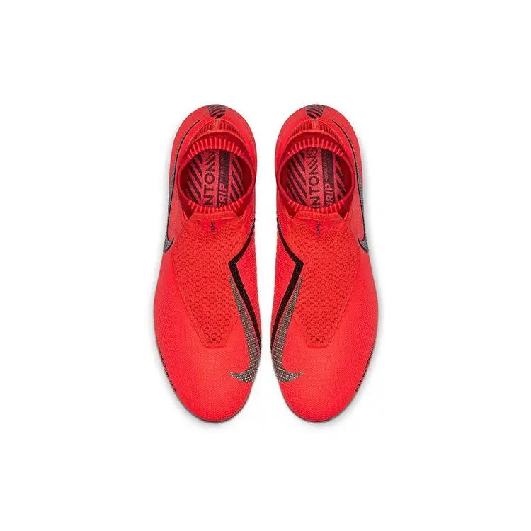 Scarpe da calcio unisex Nike Phantom Vision Elite DF FG Game Over Pack Arancione Cremisi vivo Rosso università Rosso palestra Argento metallizzato AO3262-600 41 miniatura 3