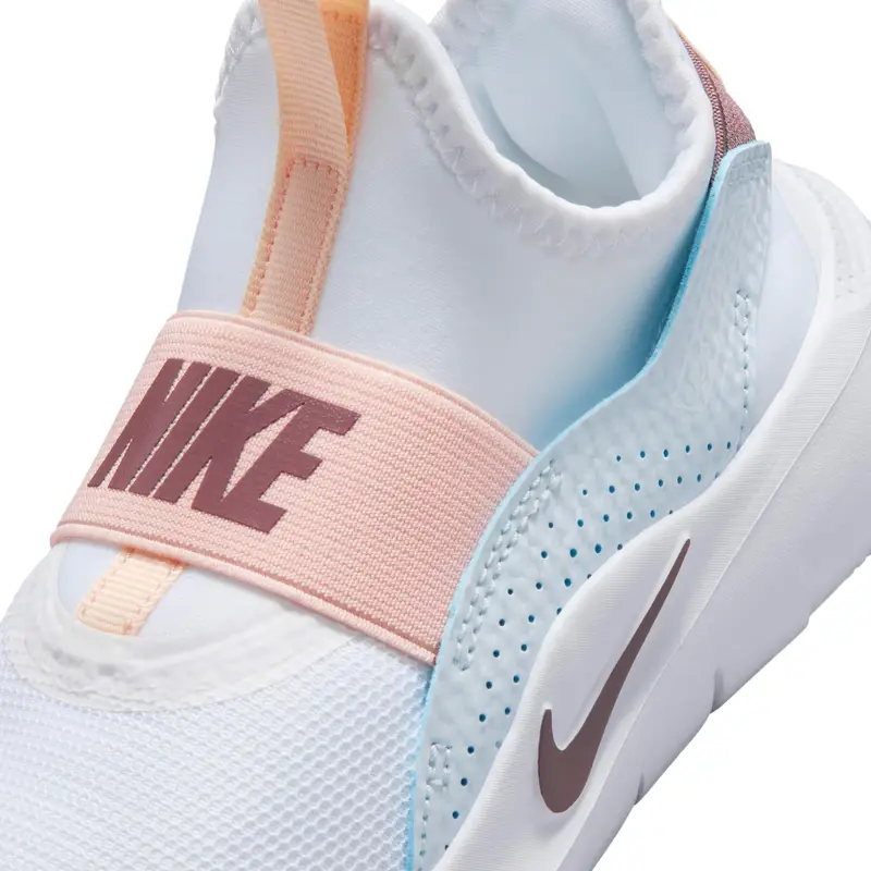 Scarpe da corsa flessibili per bambini Nike Flex Runner 4 Blanc