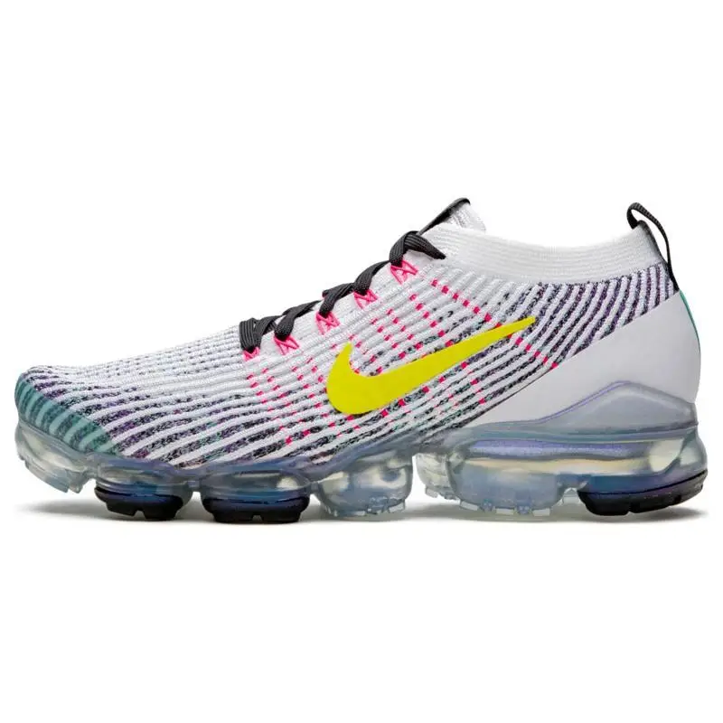 Scarpe da Corsa Nike Air VaporMax 3 Bianco Giallo Dinamico AJ6900-103 42
