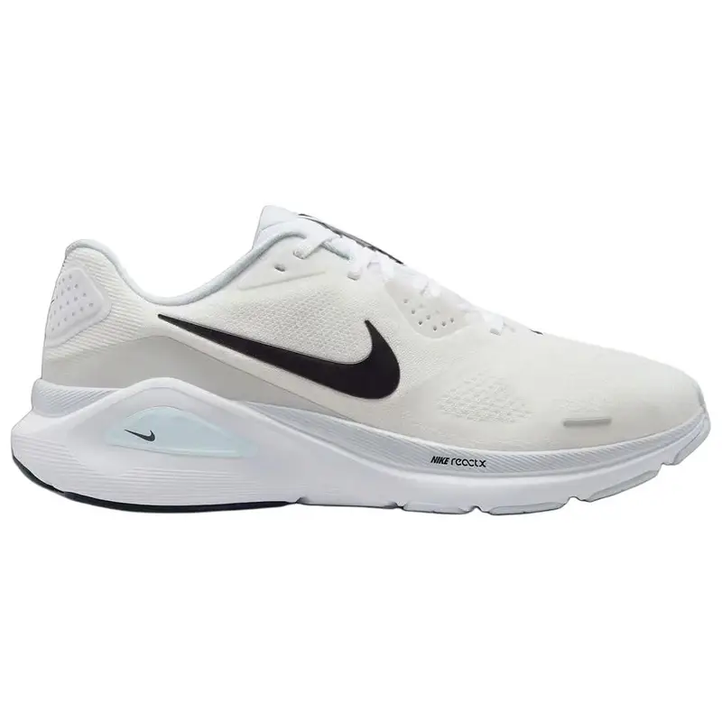 Scarpe da Corsa Nike Structure 26 Bianco Nero HJ1102-100 38 5 miniatura 2