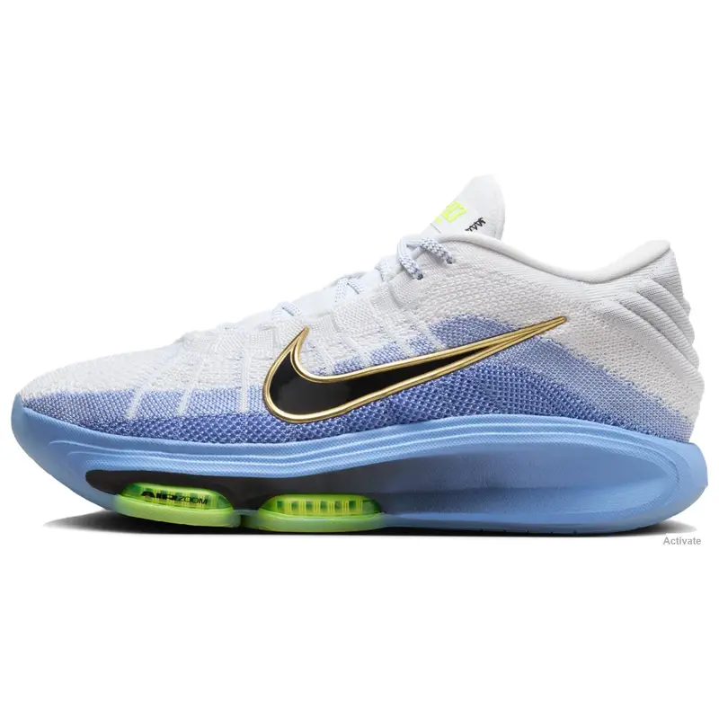 Scarpe da Ginnastica da Uomo Nike Air Zoom GT Hustle 3 EP Fundamental Bianco Royal-Pulse Volt FV5952-100