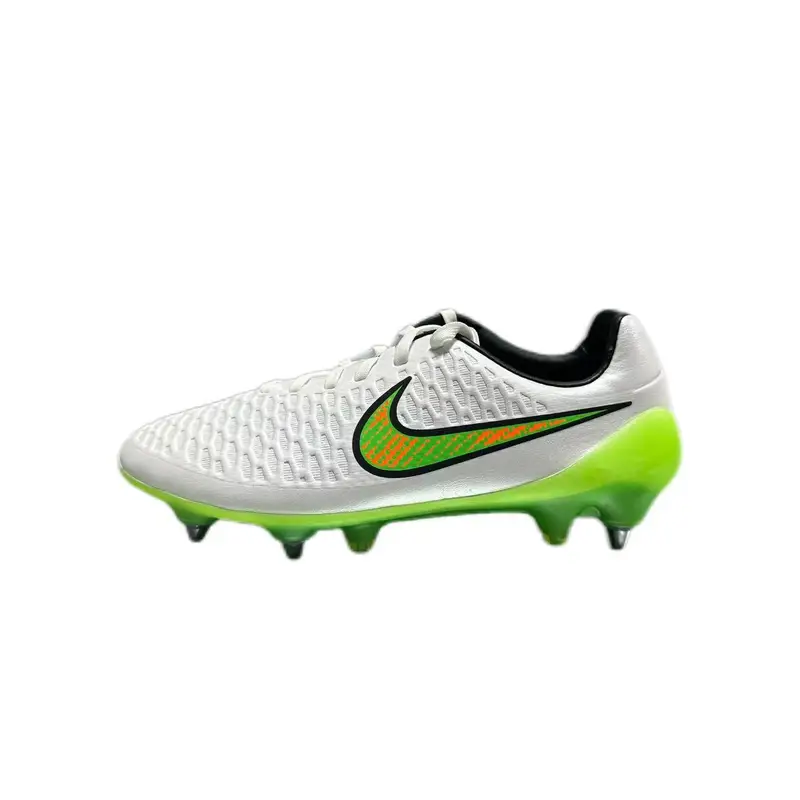 Scarpe da Ginnastica da Uomo Nike Magista Opus SG PRO Bianco Verde Velenoso Nero 649233-130 40