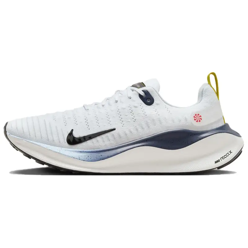 Scarpe da Ginnastica da Uomo Nike ReactX Infinity Run 4 Bianco Blu Navy Giallo Speed Rosso Speed Nero HJ9071-100 40