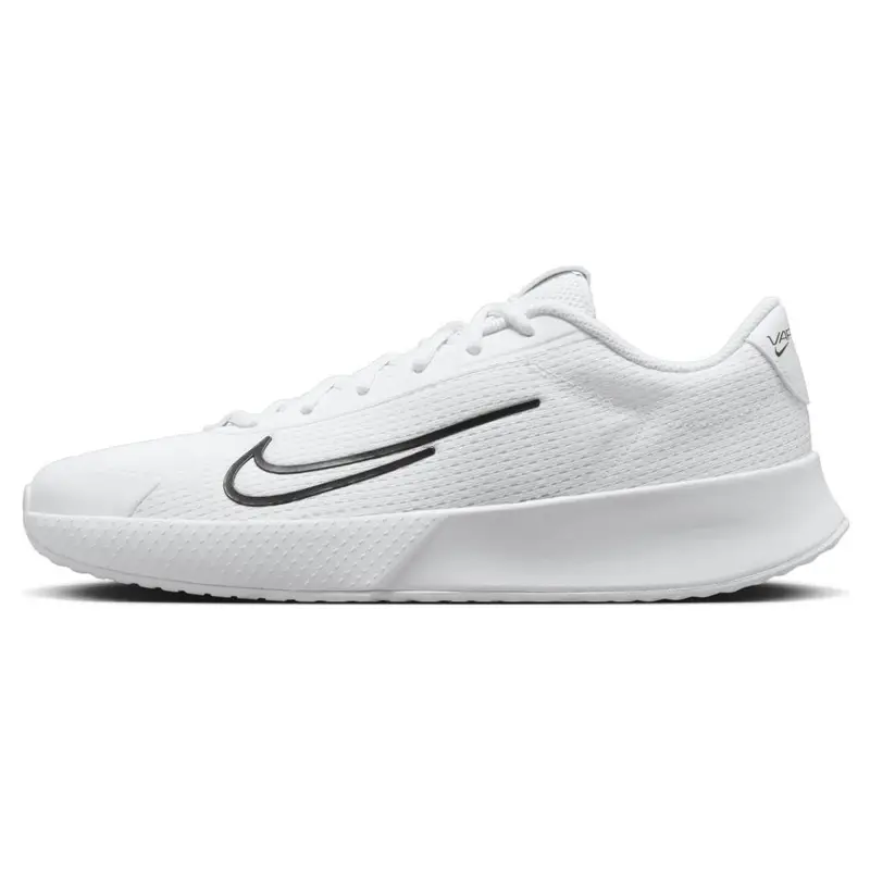 Scarpe da Ginnastica da Uomo NikeCourt Vapor Lite 2 HC Bianco Nero DV2018-100
