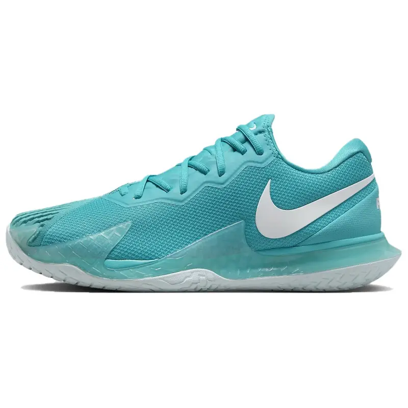 Scarpe da ginnastica da uomo NikeCourt Zoom Vapor Cage 4 Rafa Dusty Cactus Blu Ghiaccio-Blu Bianco DD1579-302 42