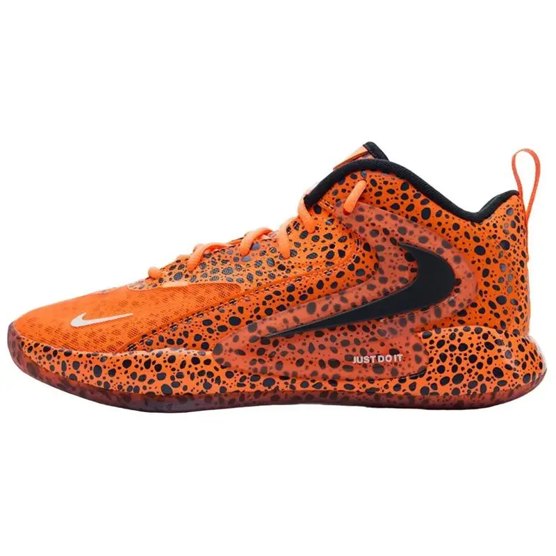 Scarpe da pallavolo da uomo Nike React HyperSet 2 Safari morbide, comode, antiscivolo, resistenti, a taglio medio, sneaker arancioni FV3687-900 42.5