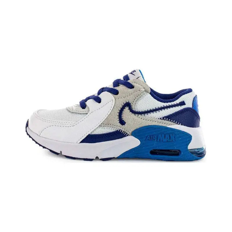 Scarpe da Running Basse per Bambini Nike Air Max Excee PS Scarpe da Running per Bambini Blu Bianco FB3059-100 28