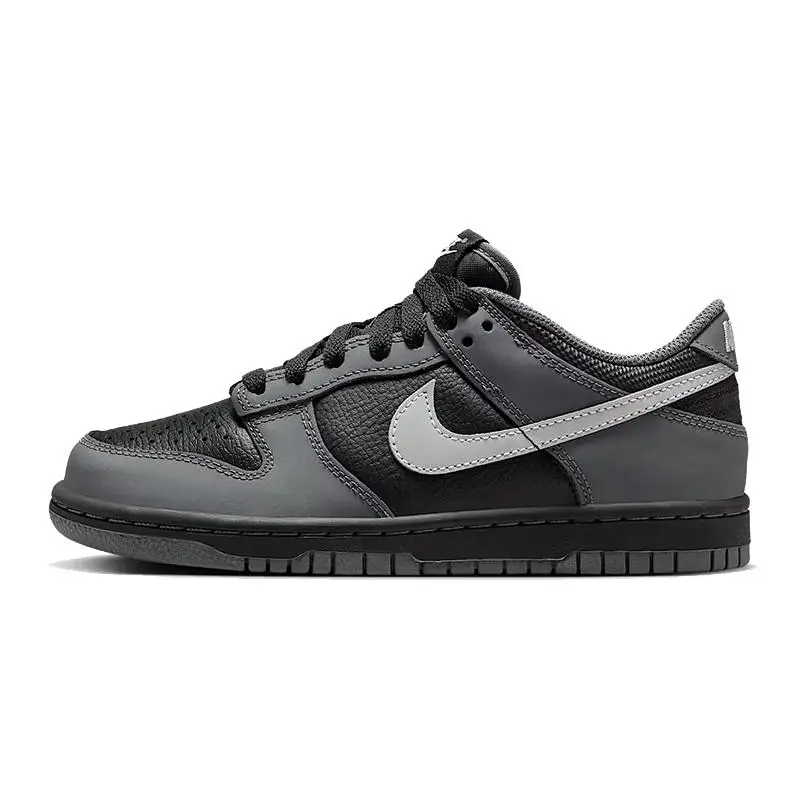 Scarpe da Skate Casual Basse in Tessuto Nike Dunk per Bambini Sneakers Unisex IM6028010 38