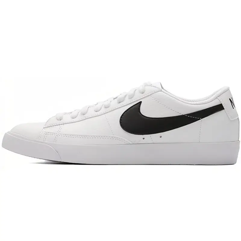 Scarpe da Skate Nike Blazer Comode Casual Basse Sneakers Unisex Nero Bianco BQ7306-001 43