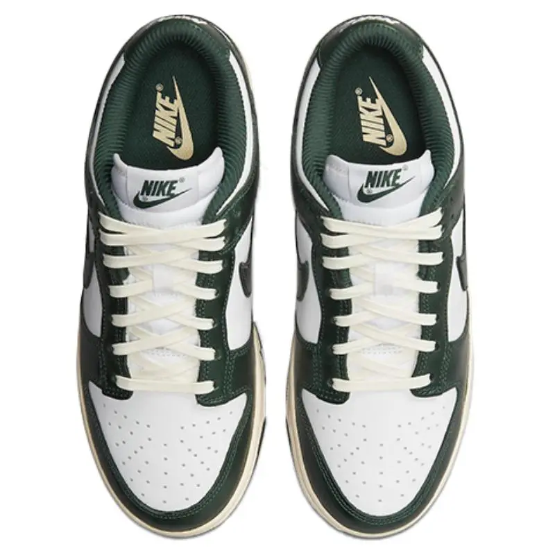 Scarpe da Skate Sneakers da Donna Nike Dunk Low Vintage Green DQ8580-100 42 5 miniatura 5