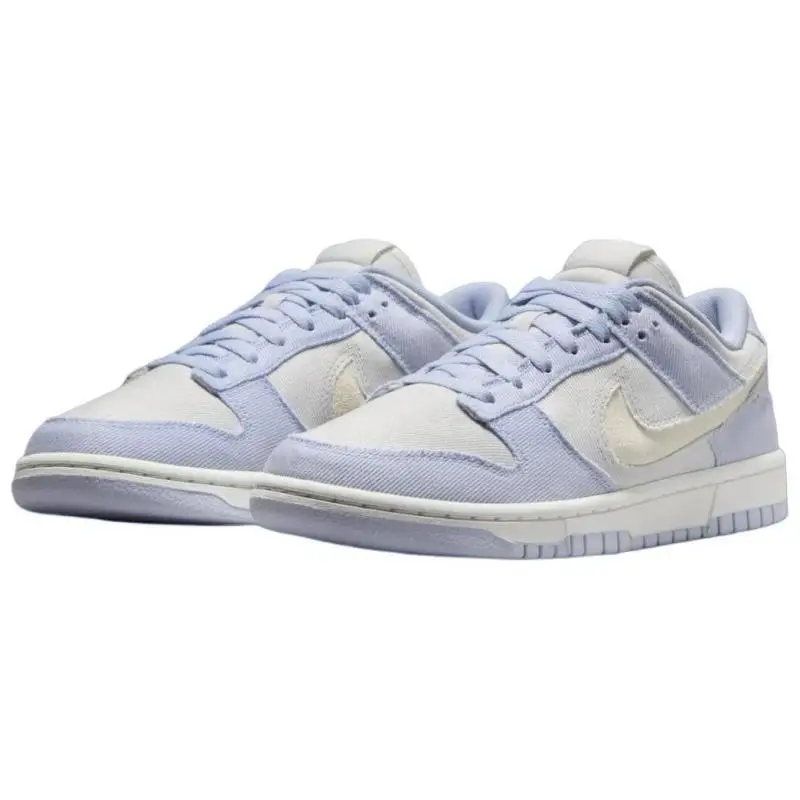 Scarpe da Skate Sneakers Nike Dunk Low Ghost Denim da Donna HF1985-001 36 miniatura 4
