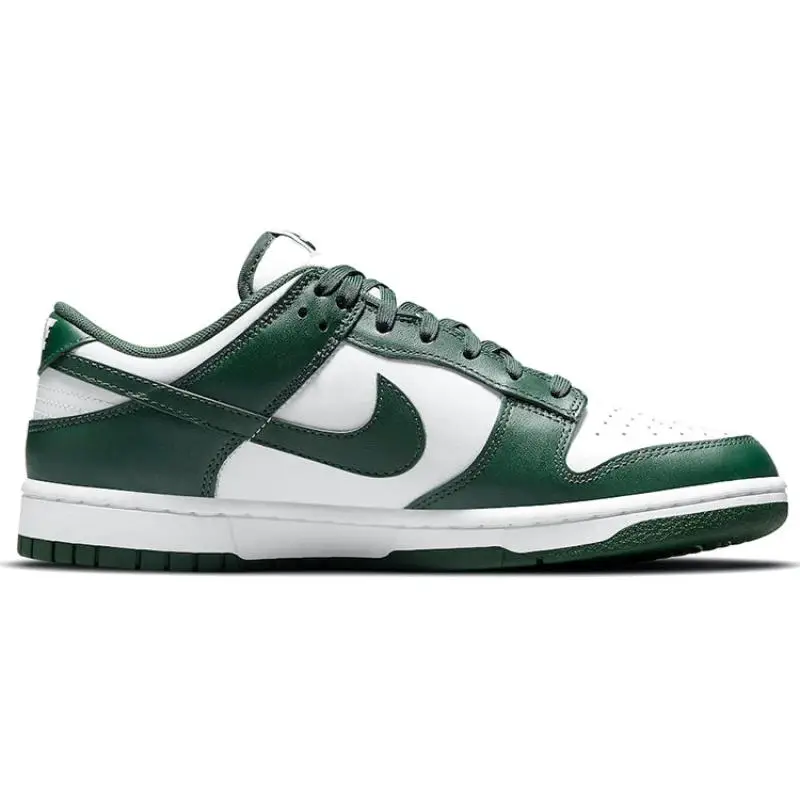 Scarpe da Skate Sneakers Nike Dunk Low Michigan State DD1391-101 43 miniatura 5