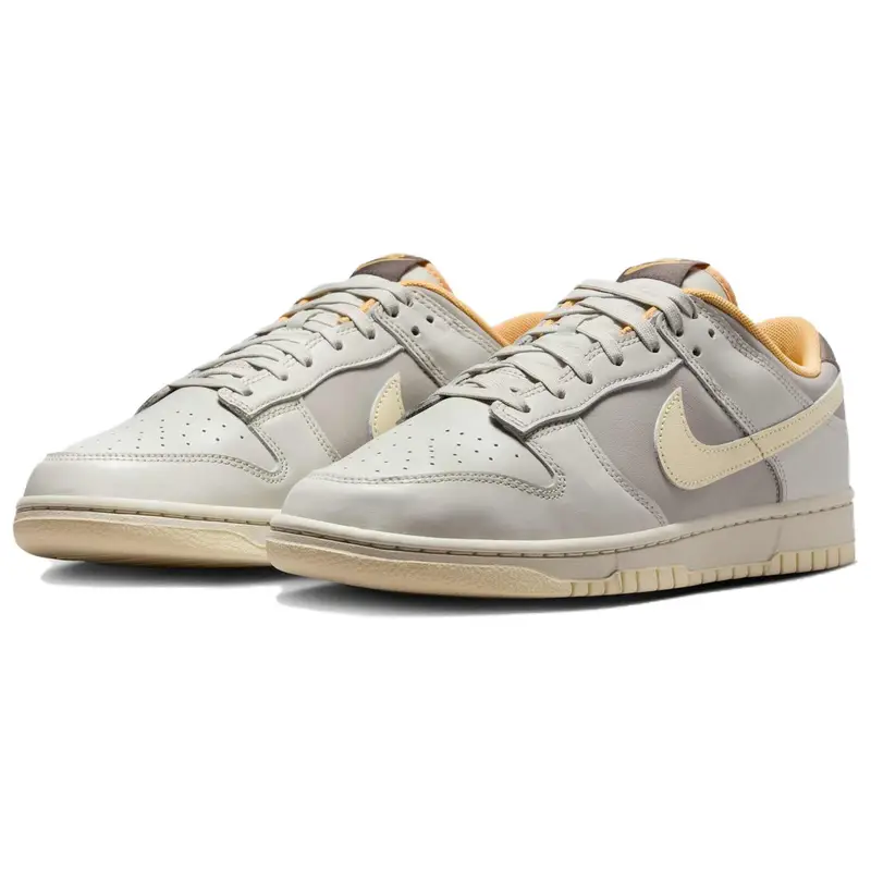 Scarpe da Skate Sneakers Nike Dunk Low Retro Light Bone Wild Mango 43 colore grigio miniatura 3