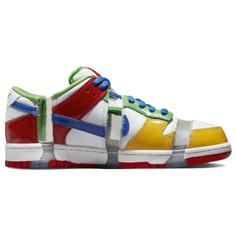 Scarpe da skateboard da uomo Nike SB Dunk Low Sandy Bodecker FD8777-100 43 miniatura 5