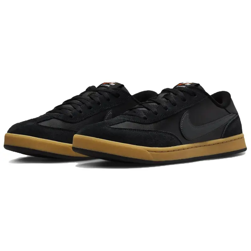 Scarpe da Skateboard Nike Sb Fc Classic Nere Antracite Gomma 909096-008 39 miniatura 3